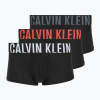 Boxerky Calvin Klein 000NB3611A Low Rise Trunk 3 páry black bodies/white/turbulence/velvet