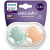 Avent Philips šidítko Ultrasoft Premium 2 ks zelená