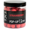 Shimano Plávajúce Boilie TX1 Pop Up Strawberry Fluoro Red - 12 mm 50 g