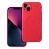 Obal / kryt pre Apple iPhone 13 červený Silikónový kryt Mag Cover