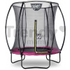 Trampolína s ochrannou sieťou Silhouette trampoline Exit Toys okrúhla priemer 183 cm ružová