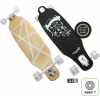 Muuwmi Longboard GLOW ABEC 7 PABLO, svítící kolečka, světelný efekt