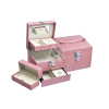 Šperkovnice kufřík - výběr barev Izidora - Růžová