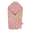 BELISIMA Zavinovačka Soft rose 75x75 ružová