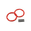 Traxxas poistný krúžok kolesa červený