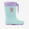 Detské Gumáky COQUI CHILDREN'S RAINBOOTS LINED RAINY COLLAR FUR 8558-925-4402 – Zelená