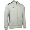Joma Mikina CAMPUS II JACKET LIGHT MELANGE-DARK MELANGE Veľkosť: 6XS