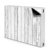 Dekoračný magnetický kryt na radiátor Bílé desky 80x60 cm
