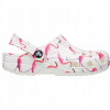 Dreváky pre deti Crocs Classic Party Kids bielo-ružové 207826 1CW 29-30