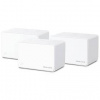 Kompletný Wi-Fi systém Mercusys Halo H90X, AX6000 WiFi6 Mesh (3-pack) (Halo H90X(3-pack)) biely
