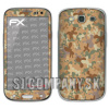 Nálepky Samsung Galaxy S III – Camouflage – hnedá