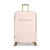 Plastový kufr SUITSUIT® Fusion Rose Pearl L - růžová - 91 L