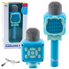 LEAN TOYS Bluetooth mikrofón – modrá