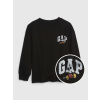 Tričko organic Gap & Disney Čierna 2 ROKY Čierna Čierna