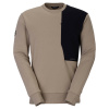 Scott Crewneck Toast Beige/Black | Pánska mikina Veľkosť: S