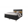 Čalúnená posteľ boxspring SICILIE - inari 96 / 140x200 / s vrchným matracom