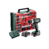 Metabo 602317710 SB 18 L SET aku príklepová vŕtačka 18V 2x2Ah