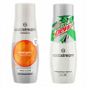 Sirup SodaStream Orange Zero Pomaranč bez cukru + Koncentrát Mountain Dew