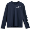 triko TRACKSIDE CSF dlouhý rukáv, ALPINESTARS (modrá, vel. M)