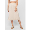 Musselin Midi-Skirt L