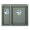 Granitový drez Blanco SUBLINE 340/160 U InFino tartufo bez tiahla drez vpravo