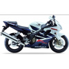 Samolepky FOOQS na motocykel HONDA CBR 600 F SPORT 2001-2002 BIELA NH196
