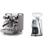 Rocket Espresso Mozzafiato FAST V + Eureka Atom 60, chrome