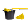 MOP SET MICRO STRIPS YELLOW PREMIUM