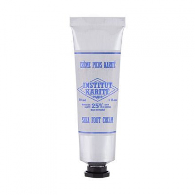 Institut Karité Shea Foot Cream Milk Cream hydratační a zjemňující krém na nohy 30 ml