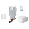 Grohe SET Kombifix 38643 001+WCzávesné Duravit ME by Starck Rimless+sedSC+ScateCosmo Chróm 38643SET-KM