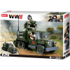 Sluban WWII M38-B0685 Sovietsky polopásový automobil 2v1 - Half-Track