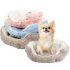 Pelech s bodkami Extra soft modrá S 45x40x14 cm