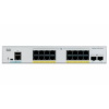 Catalyst C1000-16FP-2G-L, 16x 10/100/1000 Ethernet PoE+ portu a 240W PoE budget, 2x 1G SFP uplinks (C1000-16FP-2G-L)