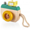Detský fotoaparát ZOPA Drevený fotoaparát green (8595114450367)