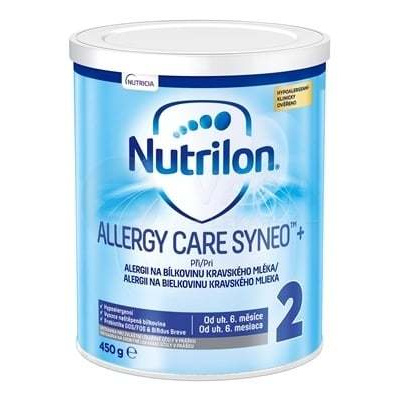 Nutrilon 2 Allergy Care Syneo+ Mliečna výživa (od ukončeného 6. mesiaca) 450 g dojčenské mlieko v prášku