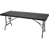 Perel folding table wood kempingový stolík čierna FP180W Zaťažiteľnosť (hmotnosť) (max.) 100 kg; FP180W