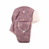 Detská zimná čiapka ušianka ružová EXANI - PINK BOW Veľkosť: 54cm (vel 110)