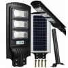 Inteligentné pouličné svietidlo 150 W 3000 lm na solárne napájanie (Solárna pouličná lampa LED, silná, súmrakový pohybový senzor, lampáš 150W=1500W)