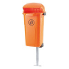 MEVA-TEC Odpadkový koš 50 l. Urban - oranžový