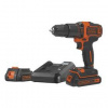 Aku vŕtačka Black-Decker BDCHD18K1B2 (s batériou)