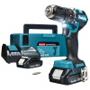 MAKITA DHP487RAJ Vŕtací skrutkovač s príklepom akumulátorový LXT Li-Ion 18V (2x akumulátor a nabíjačka)