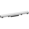 HANSGROHE RainDrain Match vrchná sada sprchového žľabu 60 cm, s výškovo nastaviteľným rámom, biela, 56036450