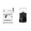 Ascaso Steel DUO PID PLUS, White&Wood + Eureka Mignon Specialita, BL black
