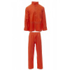 PAYPER SET-NYLON 000357-0093 / Vodeodolný set bundy a nohavíc do pása - fluo oranžová M