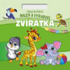 Omaľovánka Nalepuj a vyfarbuj! Zvieratká