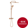 GROHE Rainshower Smartactive 310 Cube Professional - Sprchový systém s termostatom na stenu, Warm Sunset 26837DA0