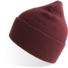 Atlantis Headwear Čepice Pure, pletená COT338000o0299-burgundy me UNI Melír burgundová