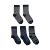 Balík (5-pack) ponožiek Dark Grey Melange Minymo 35/38