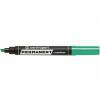Popisovač permanentný Centropen 8576, klinový hrot, 1-4,6 mm, zelený
