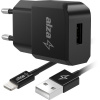 AlzaPower Smart Charger 2.1 A čierna + Core Lightning MFi (C189) 1 m čierny APW-CC110-CBMFI18911B